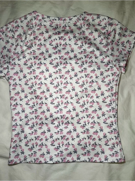 White Fox Boutique Floral Shirt & Shorts Set - Picture 5 of 12